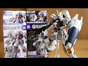 Compare with Gunpla! G Frame 09 Gundam TR-1 Hazel Custom Review [ADVANCE OF Z Under the Flag of T...
