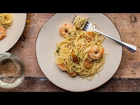 Shrimp And Scallop Scampi Recipe