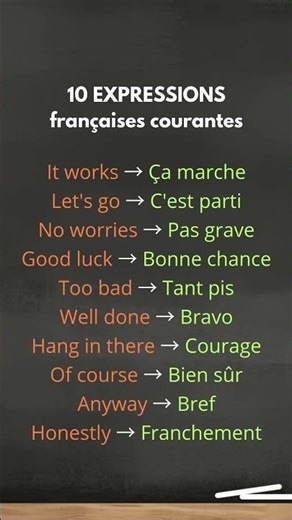10 EXPRESSIONS françaises courantes 🇫🇷💬 À connaître absolument !