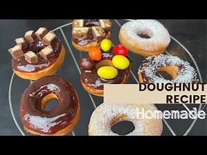 Soft and Fluffy Homemade Doughnuts I Easy Doughnut Recipe I How To Make Donuts At Home