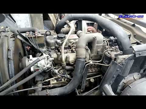 UD(Nissan Diesel) FE6(Turbocharged) Engine View