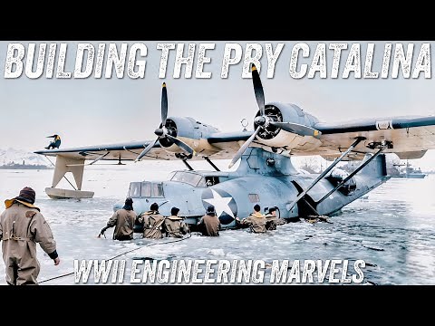 Building the Impossible: The Insane Engineering of the PBY Catalina | 4K Restored Historical Video