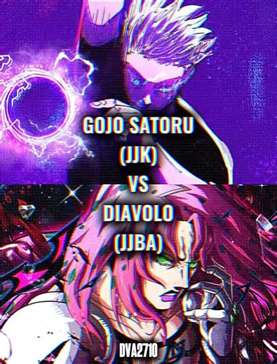 Gojo vs Diavolo | #jojosbizarreadventure #shots #jjba #edit #jjk #diavolo #gojo