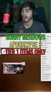 Apocalypse 3 Perfect Game With Tier 1 Items Only On Sunny Meadows in Phasmophobia 👻💀