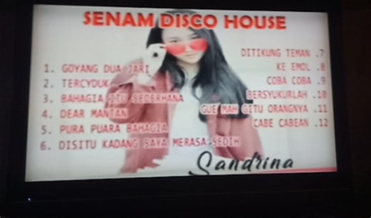 Opening to Senam Disco House - Sandrina 2018 Malaysia VCD