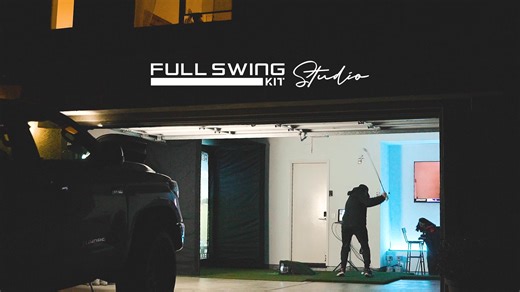 Full Swing KIT Studio is the all-in-one solution for golfers looking to build a space to practice and play the most dynamic experience in golf. Transform your space into the ultimate at-home golf experience! #GolfLaunchMonitor #FullSwingKITStudio | Full Swing