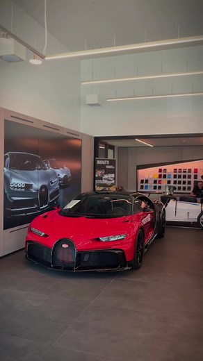 Red Bugatti Chiron Pur Sport: A Car Enthusiast's Dream