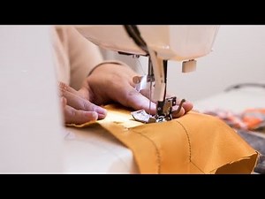 Cover stitch cuff on the round