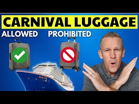 15 Carnival Cruise LUGGAGE Guidelines (NEW!)