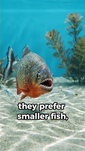 What if you fell into a piranha river? 🐟