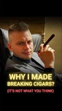 Why I Started Smoking Cigars (It's Not What You Think)
