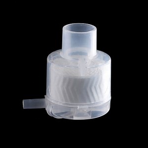 [Hot Item] Medical Disposable Tracheostomy Hme Filter Tracheal Hme with Suction Port and Oxygen Port