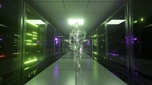 clip-1088966907-diamond-robot-dancing-on-background-server-room