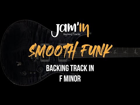 Smooth Funk Guitar Backing Track in F Minor