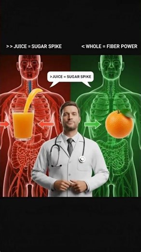 Orange Juice vs Whole Orange 😱 Which Is Better?