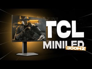 COMPREI E TESTEI O MONITOR GAMER MAIS HYPADO!! - UNBOXING E REVIEW TCL MINILED 300HZ