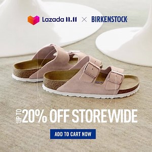 Catch big discounts for maximum comfort at Birkenstock's 11.11 Sale! Get up to 20% off storewide and an extra 5% off when you shop for the first two hours. Don't miss the biggest one day sale of the yearhttp://bit.ly/Birkenstock11-11 | Birkenstock Philippines