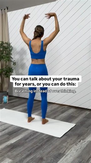You can talk about your trauma for years, or you can do this: