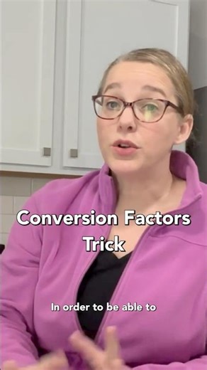 Chemistry Hack: Conversion Factors in Under 60 Seconds! 📏