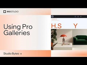 Showcase photos and videos with Pro Galleries | Wix Studio