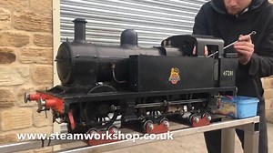 Well the 5” LMS Jinty is off to her new home. Fully steamed and tested on Wednesday,..... here’s a little film of her in action. :) | The Steam Workshop