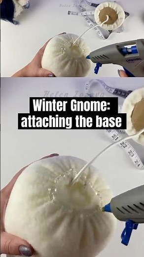 Full Winter Gnome tutorial⬆️🤩#helenlozova #scandinaviangnome #helenlozovagnomes #handmade #craft
