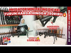 TURUN HINGGA 250RIBU 🔥PROMO PAKET UNIT PCP PREDATOR MINI OD38 || UNIT KECIL POWER GANAS