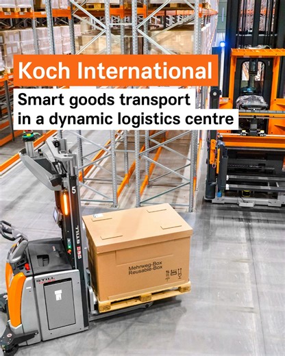 In many respects, the automation of transport processes is the key to economically successful intralogistics. This is particularly true when order volumes rise, while skilled workers remain scarce – as is the case at Koch International. Together with STILL, the logistics service provider has found a smart answer to its growing need for quickly implementable and scalable automation solutions. At the warehouse in Bramsche-Engter in Germany, a combination of fully automated, semi-automated, and man