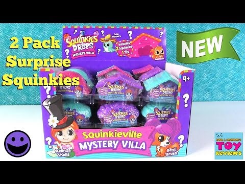 Squinkies 'do Drops Mystery Villas 2 Packs Opening Toy Review | PSToyReviews