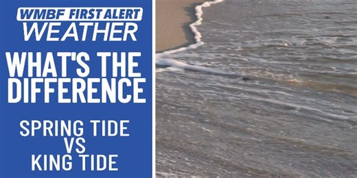 FIRST ALERT: Explaining the difference between King Tides vs. Spring Tides