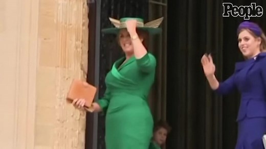 Princess Eugenie Arrives at Her Royal Wedding