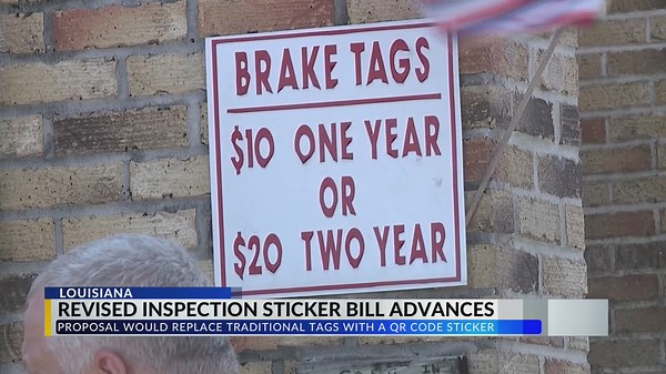 Louisiana nears end of annual vehicle inspection sticker