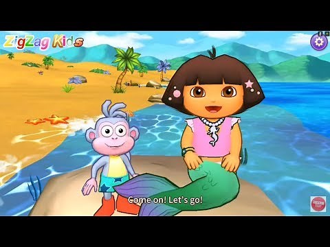 Dora Aventureira | Saves The Mermaid World | Exploradora | ZigZag