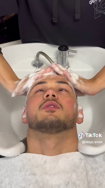 Relaxing ASMR Hair Wash and Massage Experience