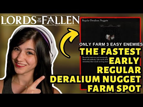 QUICK & EASY REGULAR DELARIUM NUGGET FARM // Get Weapons to +5 // Lords of the Fallen