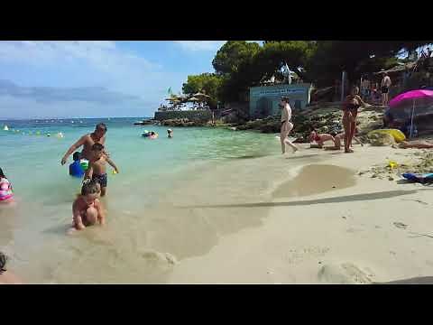 Beach Walk Spain 4K Playa de Illetes Mallorca 2024