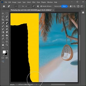 37K views · 330 reactions | How to extend the beach in photoshop shorts video | Photoshop tips and tricks | Facebook