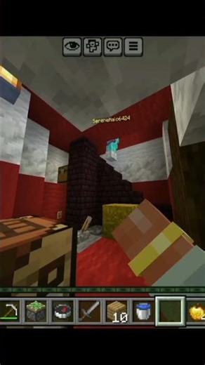 Funny Minecraft skywars traps😭 #minecraftfunny #minecraft