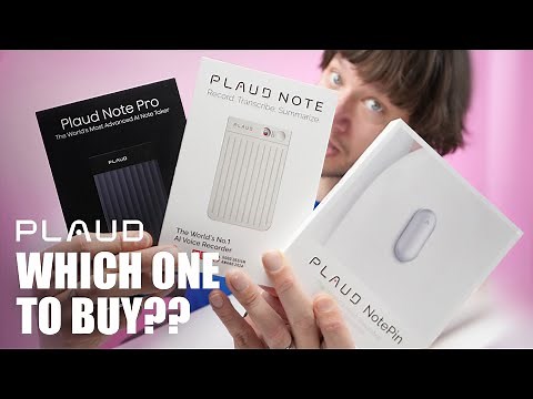 Plaud Note vs NotePro vs NotePin – Which One Should YOU Buy? (Full Review & Test)