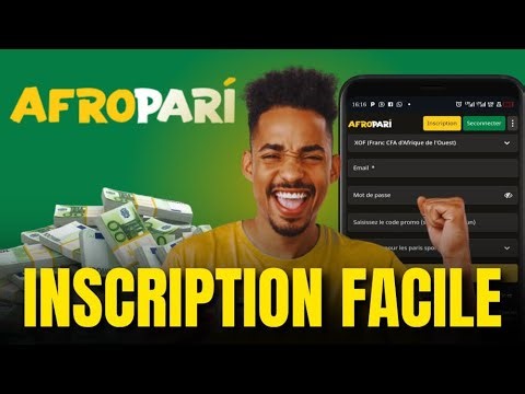 COMMENT CREER UN COMPTE AFRO PARI