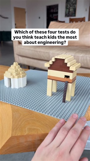 Primer on Instagram: "If your kid loves LEGO, you can turn that into a super fun project that mixes STEAM and social studies — just like a Primer Pursuit. First, look up “homes around the world” and pick a few that look interesting. As you choose, learn a little about the places they come from. Then build the homes out of LEGO. The building is fun, but the really cool part comes next: you get to test each home to see how well it holds up! 1. Press Test → Load Test Gently press down on the roof. 