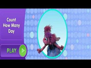 Sesame street Count how many day with Abby Caddaby