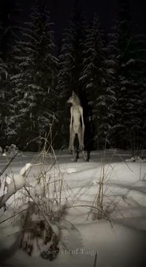 The WOLF That Was Waiting for Someone… #horrorstories #nightfootage #horror #shorts