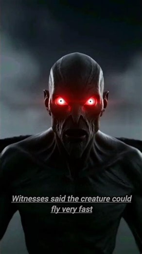 MOTHMAN: The Mysterious Winged Creature #youtubeshorts #facts