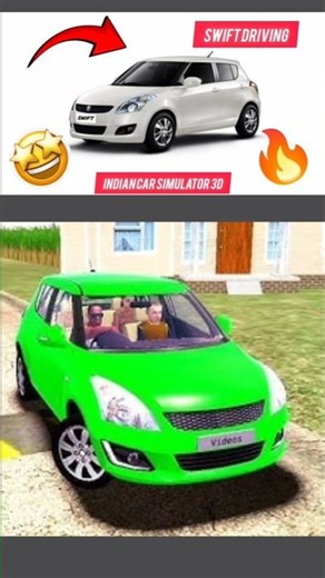 Swift Car🔥Indian Car Simulator 3D🔥 #100views#200views#1kviews#2kview#3kviews#4kview#5kviews#shorts
