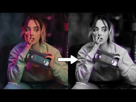 how to create glitch effect | photopea tutorial