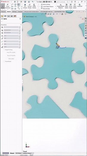 Create a Part with SOLIDWORKS Sketch Picture