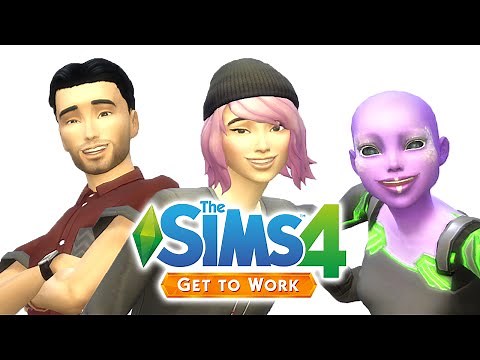 Let's Play The Sims 4 Get to Work — Part One — CAS