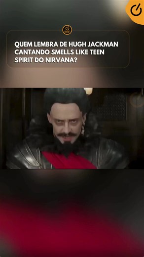 🎸🤯 HUGH JACKMAN CANTANDO NIRVANA? SIM, ISSO REALMENTE ACONTECEU! Muito antes de voltar a empunhar as garras de Wolverine, Hugh Jackman protagonizou um dos momentos mais inesperados do cinema moderno. Em Peter Pan (2015), o ator interpretou o pirata Barba Negra e surpreendeu o público ao cantar