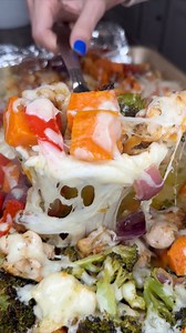 63K views · 660 reactions | easy cheesy sheet pan dinner! It’s so...